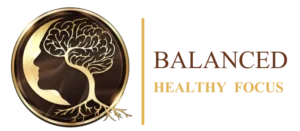 balanced healthy focus logo
