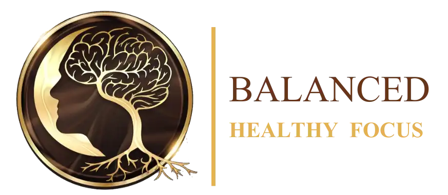 balanced healthy focus logo